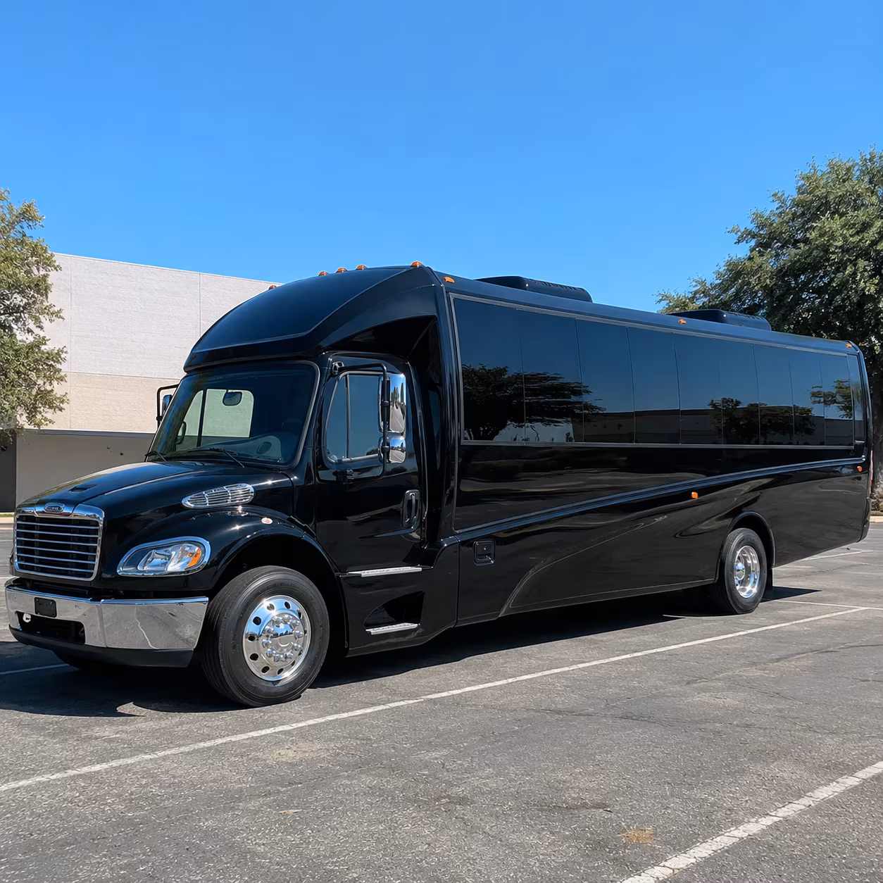 Honolulu Airport Shuttle & Transportation party bus exterior