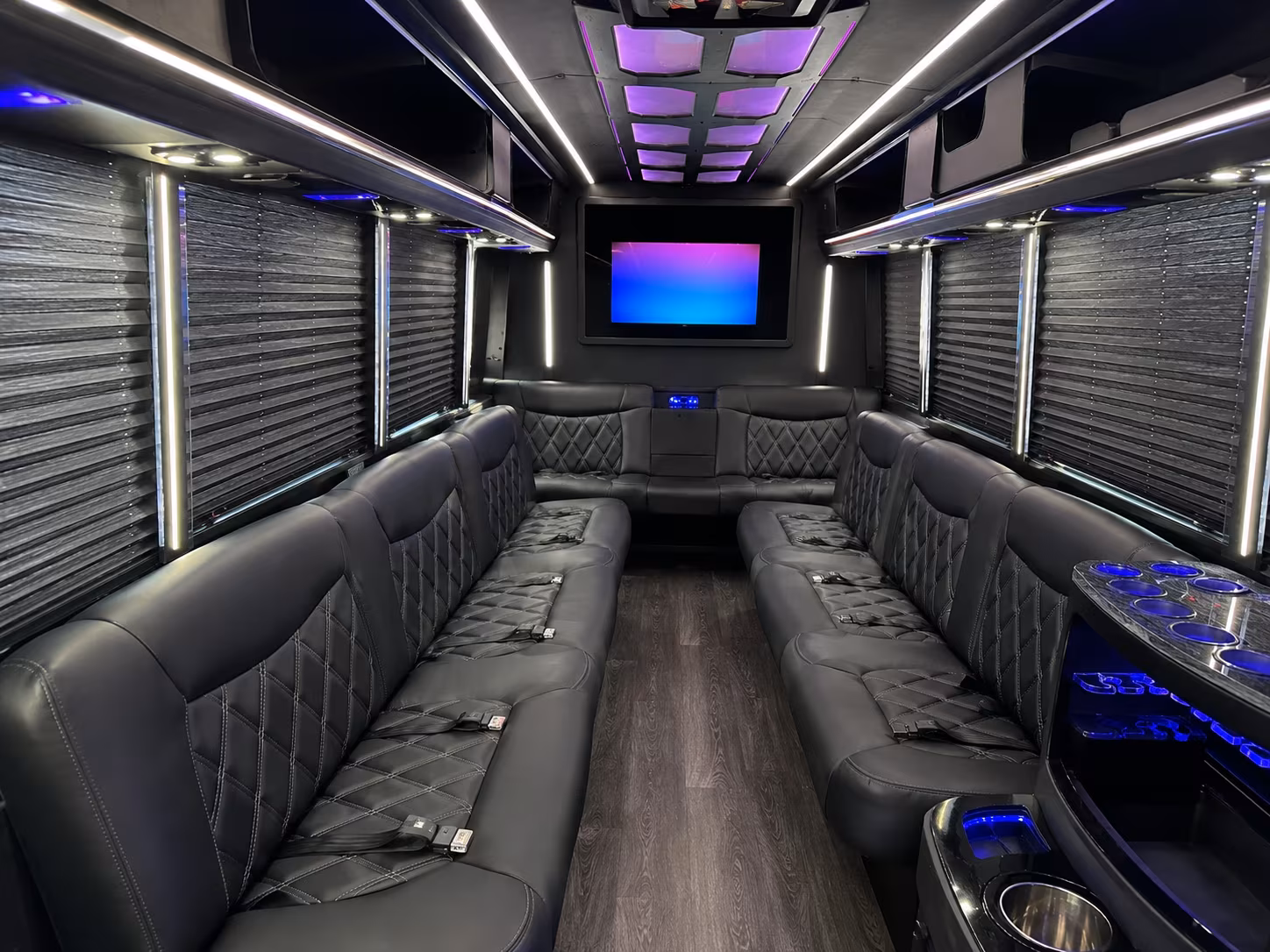 Honolulu Bachelor & Bachelorette Transportation onboard seating