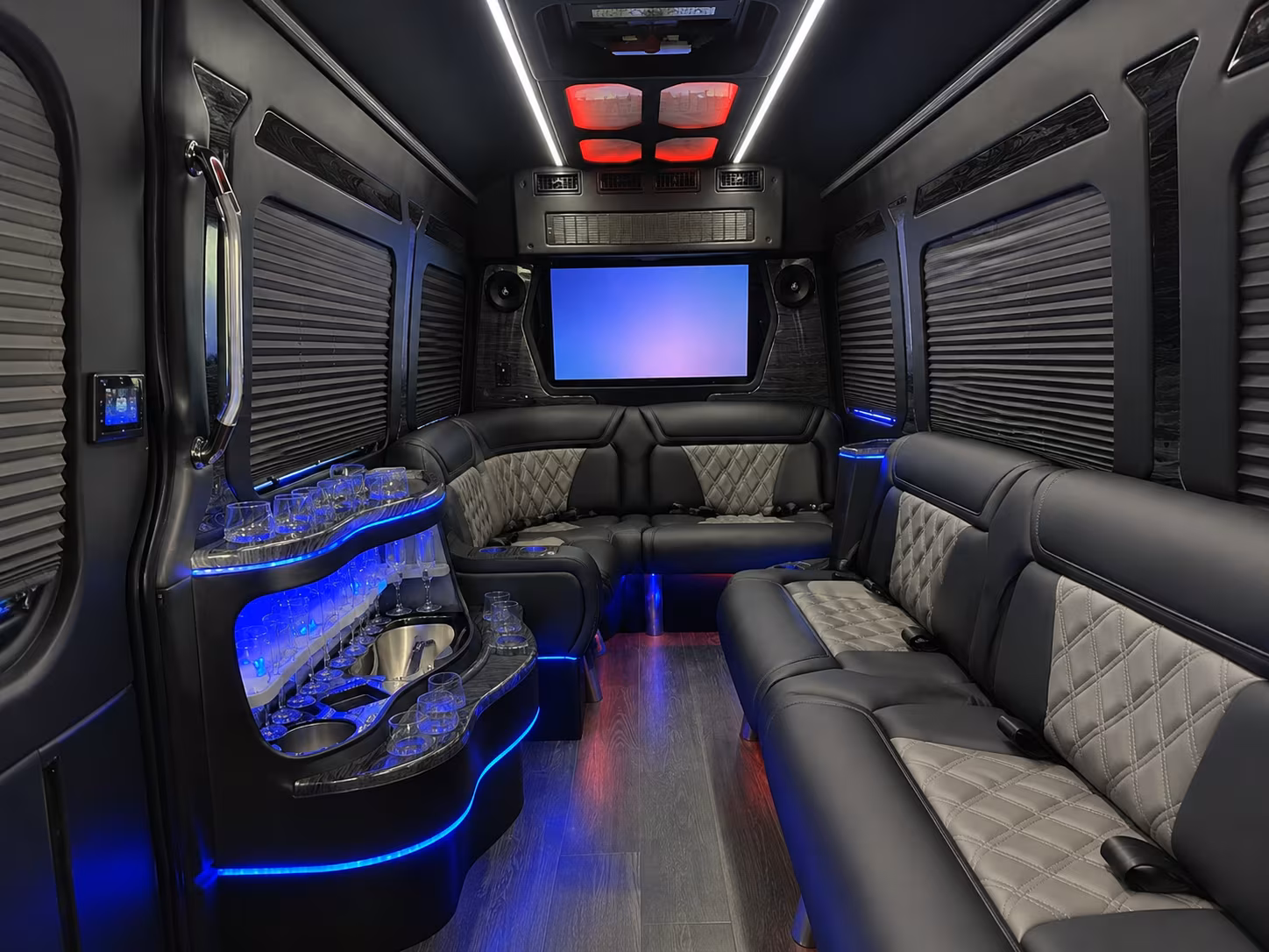 Honolulu Corporate Transportation party bus exterior