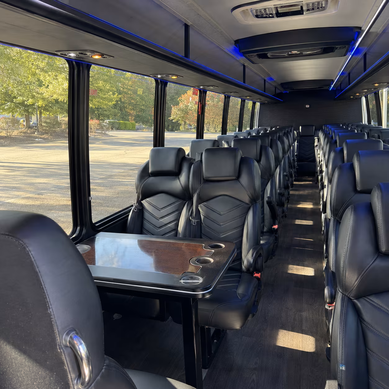 Honolulu Corporate Transportation party bus exterior