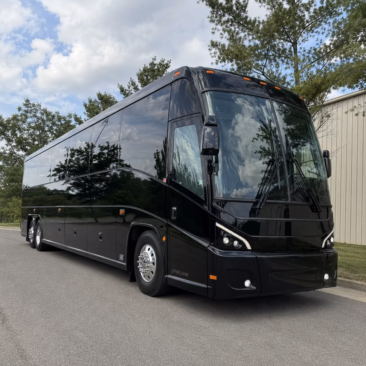 Honolulu Corporate Transportation party bus exterior