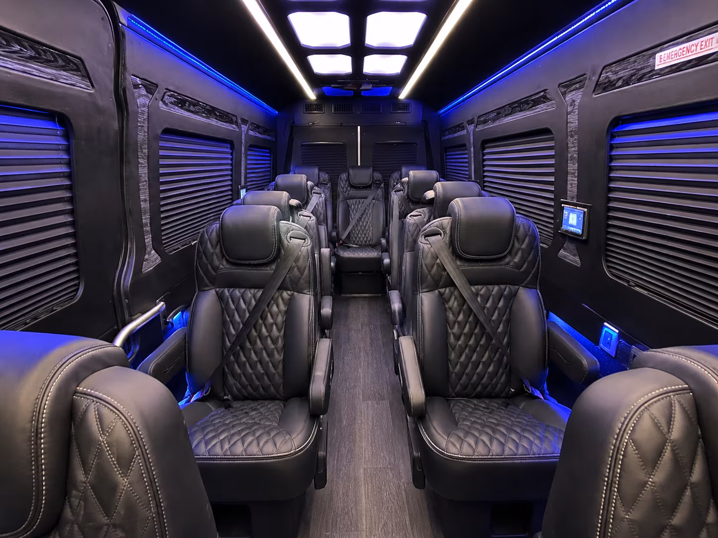 Honolulu Corporate Transportation onboard seating