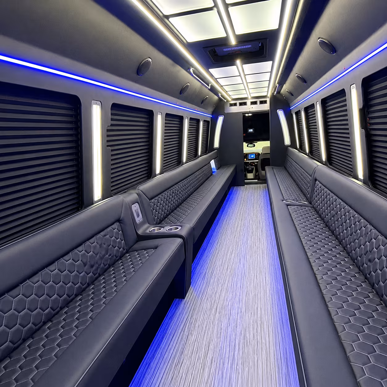 Honolulu Sporting Event Transportation party bus exterior