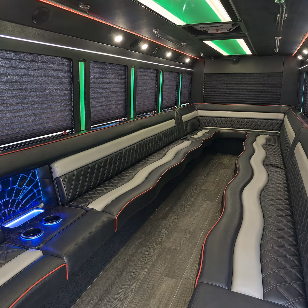 Honolulu Sporting Event Transportation party bus exterior