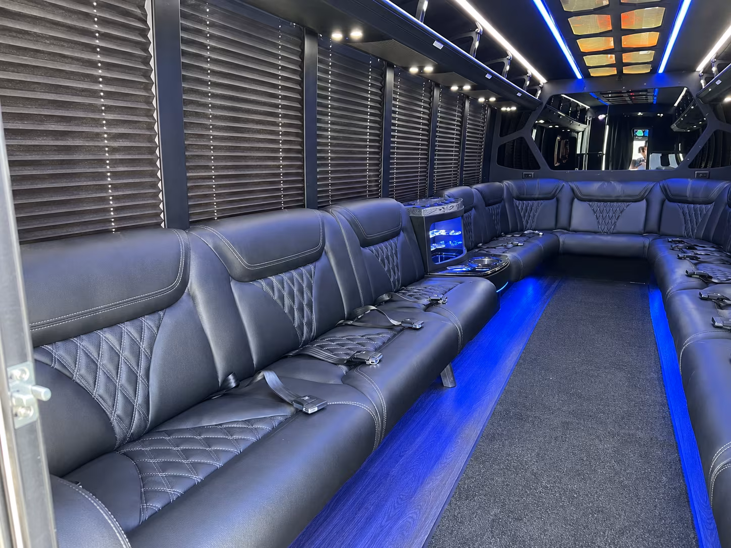 Honolulu Wedding Transportation party bus exterior
